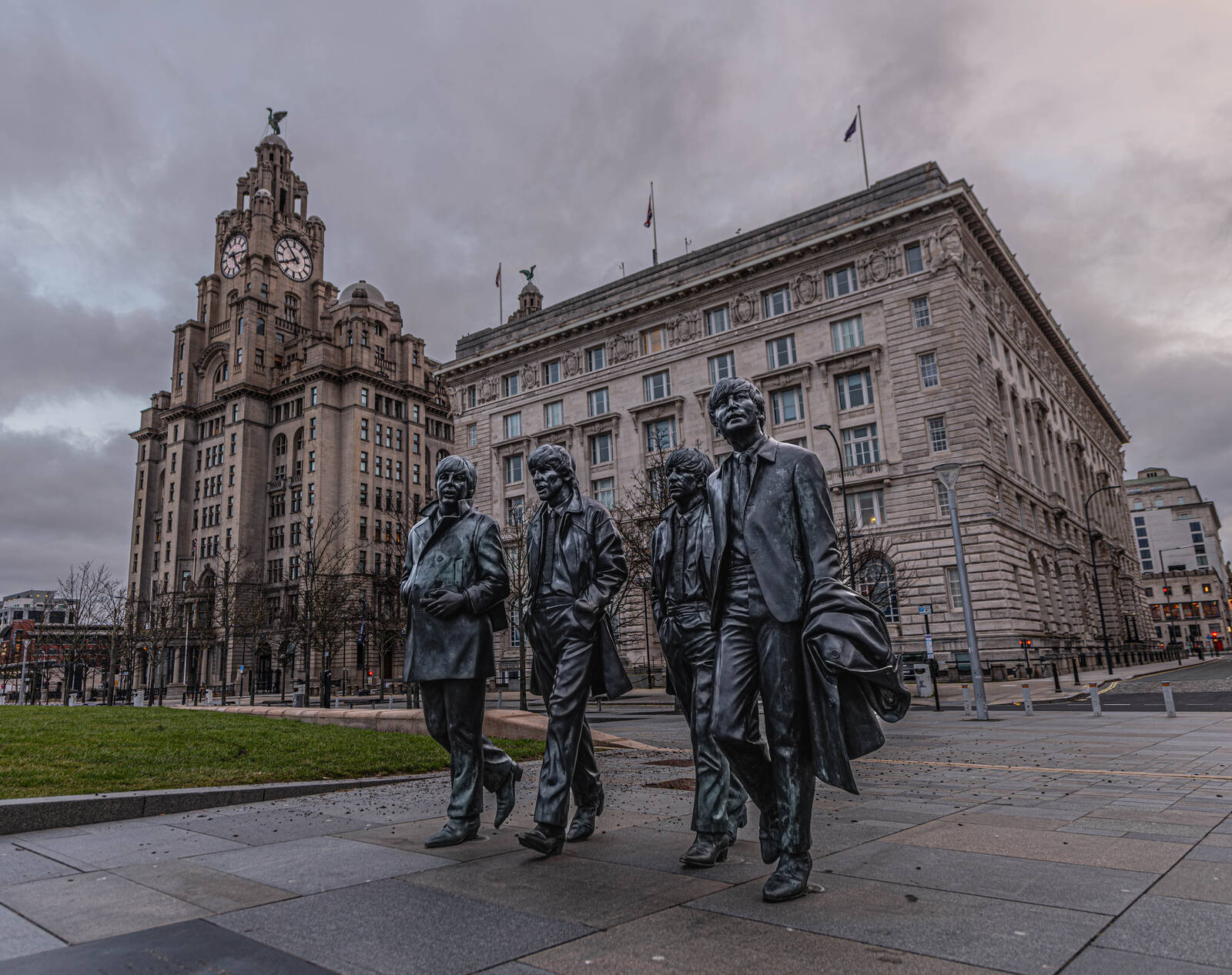 Image of The Beatles Statue by michael bennett