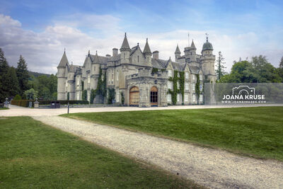 The summer residence of the British Royal Family is Balmoral Castle in Aberdeenshire, Scotland