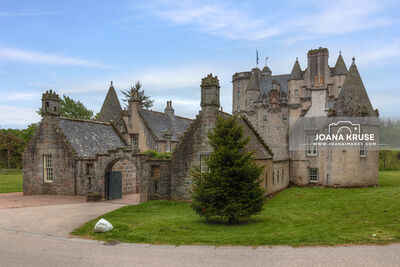 Castle Fraser in Aberdeenshire, Scotland.