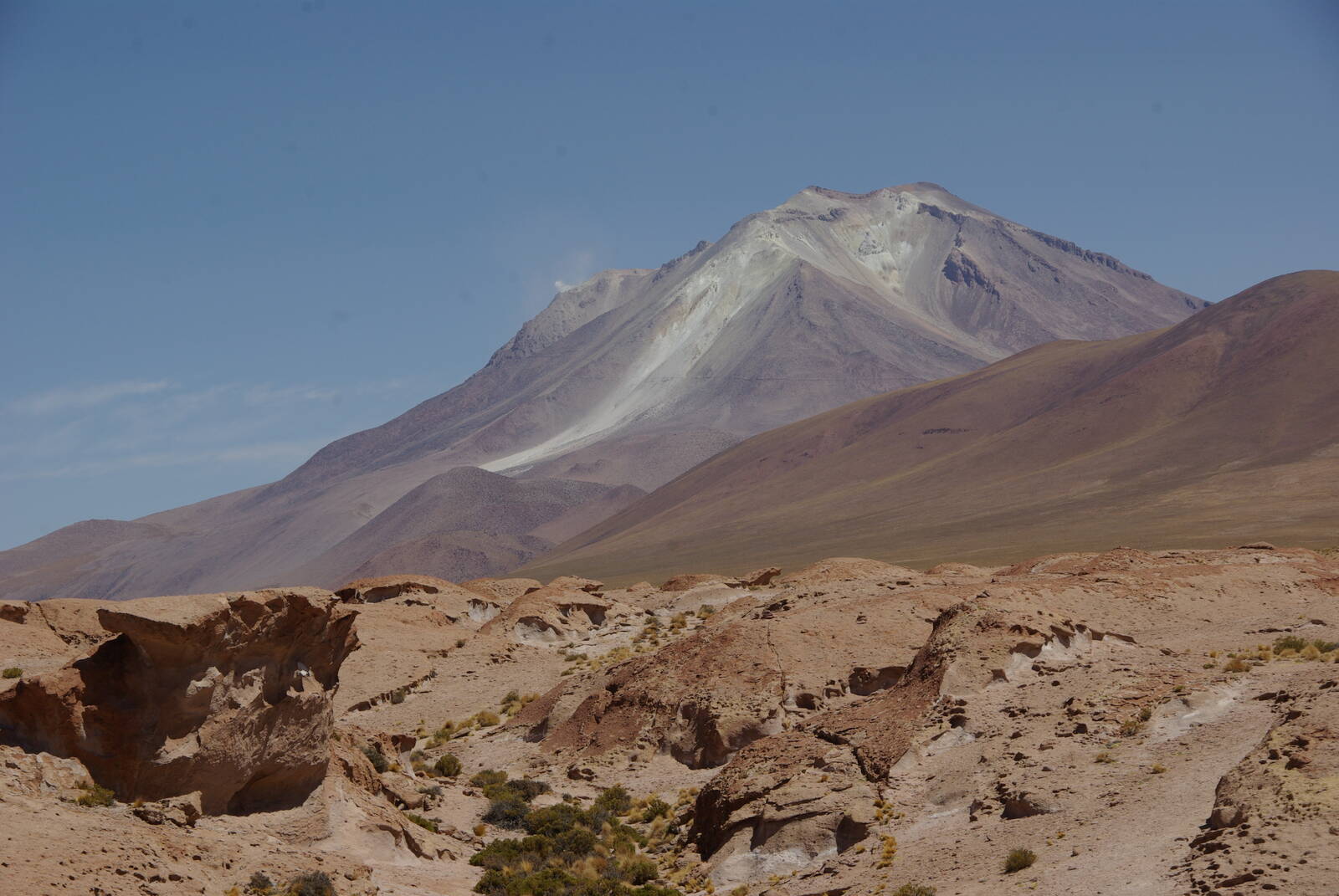Image of View of Ollagüe Volcano by Nigel Shaw