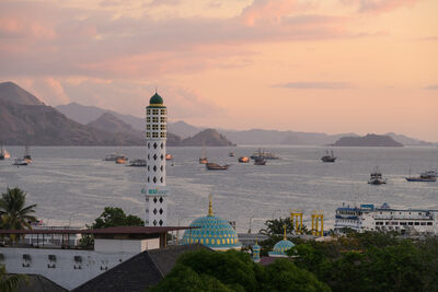 Indonesia photos - Labuan Bajo from Above