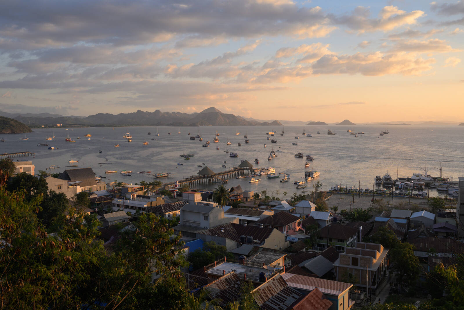 Image of Labuan Bajo from Above by Luka Esenko