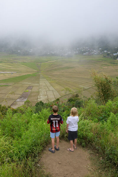 Indonesia photos - Cancar Spider Web Rice Fields