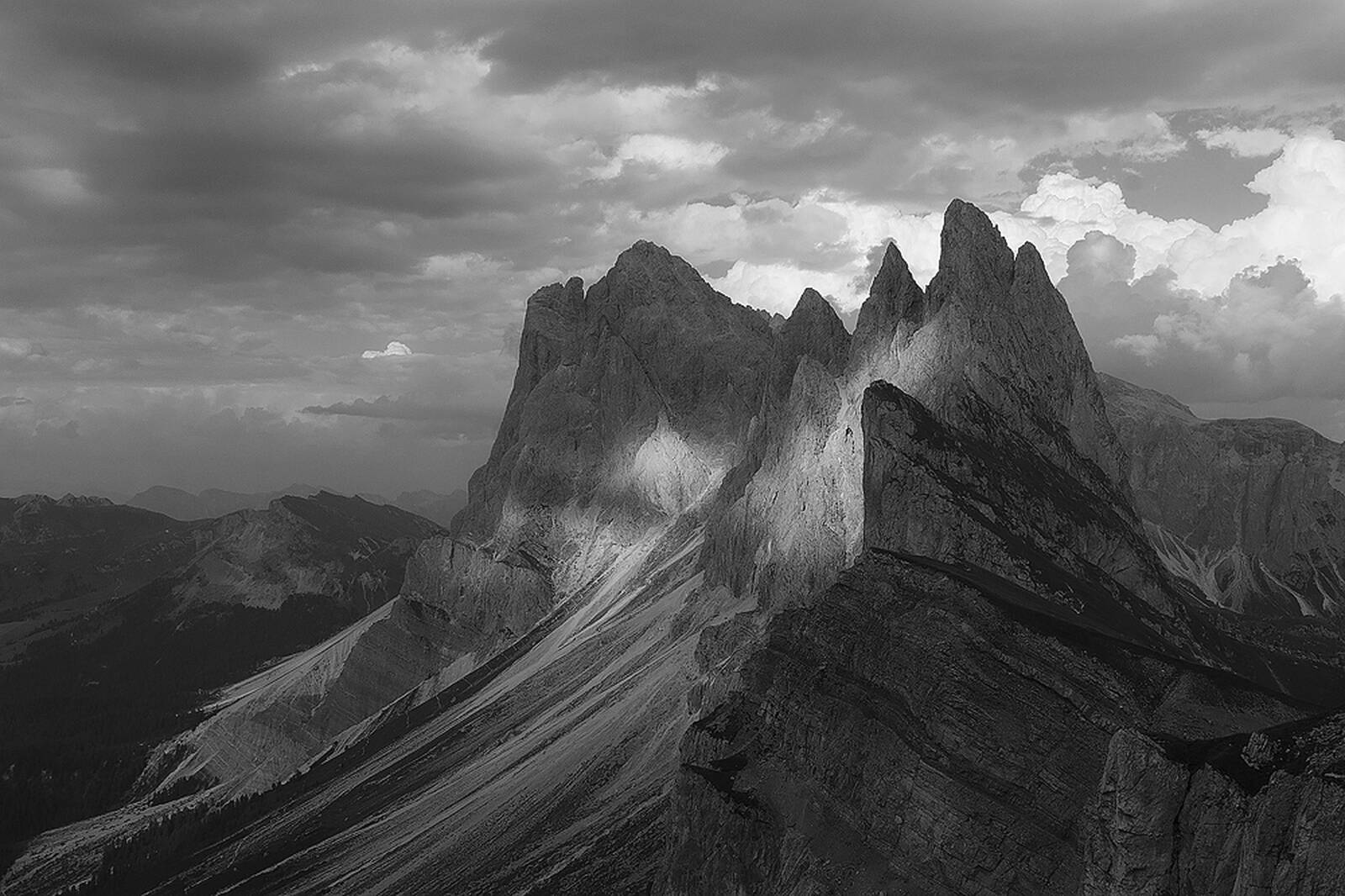 Image of Seceda Ridge View by Dancho Hristov