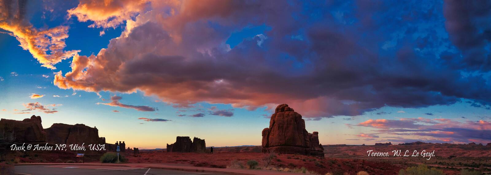 Image of La Sal Mountains Viewpoint, Arches NP by Terry Leg