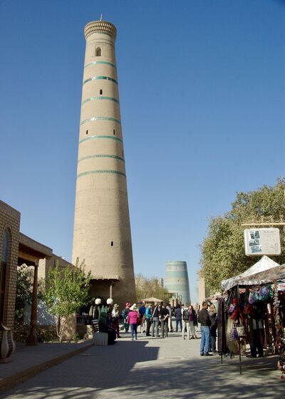 images of Uzbekistan - Juma Mosque and Minaret