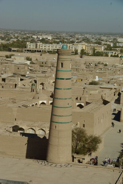 pictures of Uzbekistan - Juma Mosque and Minaret
