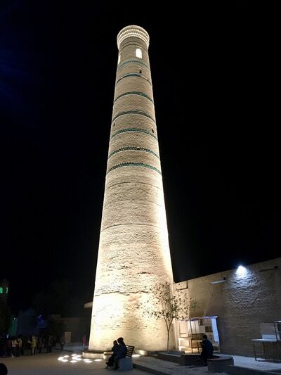 Uzbekistan photography spots - Juma Mosque and Minaret