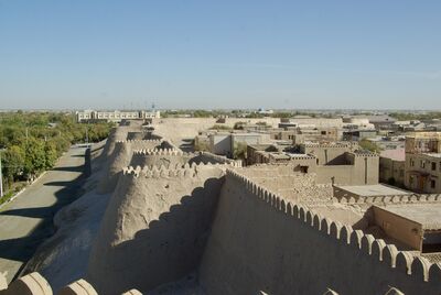 pictures of Uzbekistan - Kunya Ark Fortress