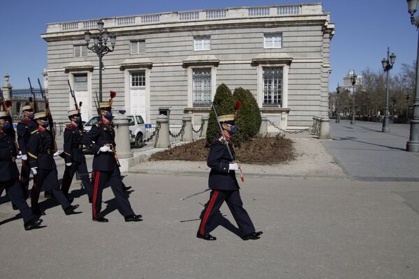 Solemn Changing of the Guard in Madrid