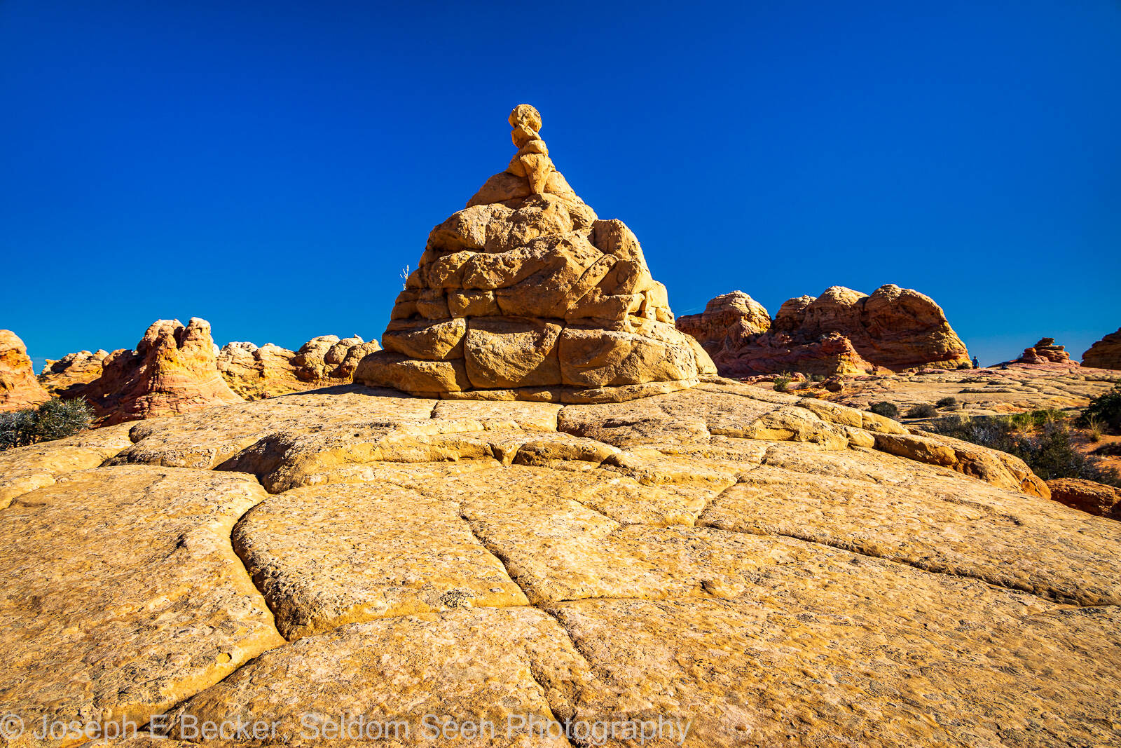 Image of South Coyote Buttes - the Ice Cream Cone by Joe Becker
