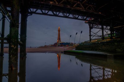 photo locations in England - Views of Blackpool Tower