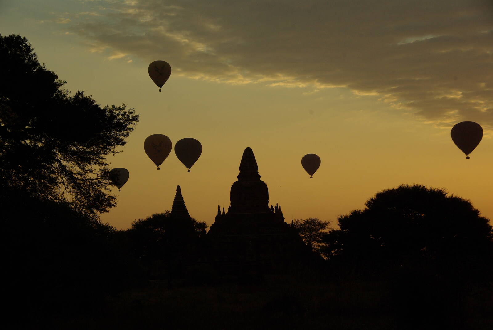 Image of Balloons over Bagan by Nigel Shaw