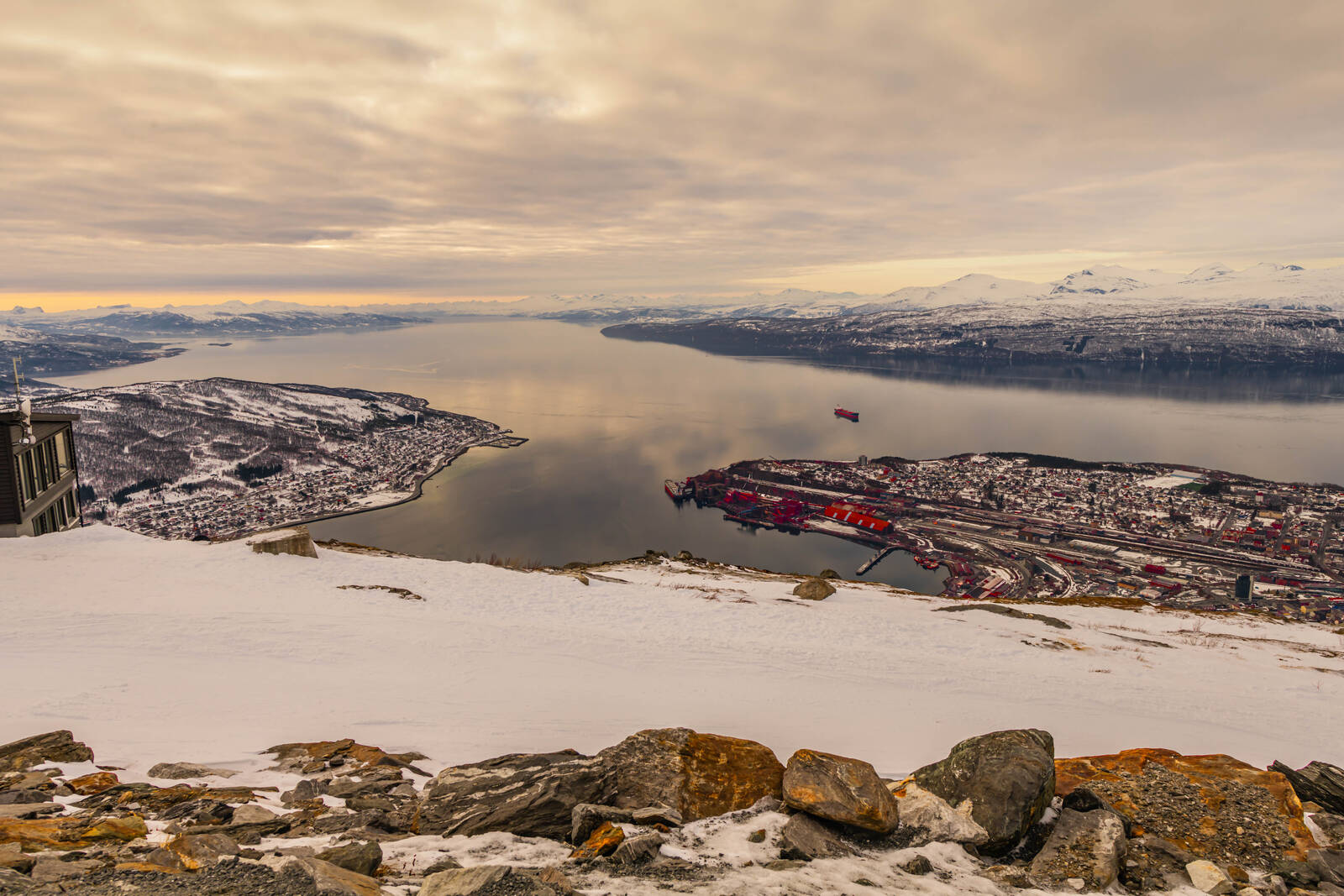 Image of View from Narvkfjellet by michael bennett
