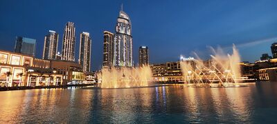 United Arab Emirates pictures - Dubai Fountain