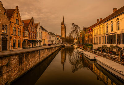 pictures of Bruges - Dijver Canal