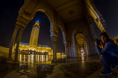 Morocco images - Hassan II Mosque