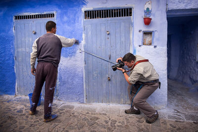 pictures of Morocco - Chefchaouen Old Town