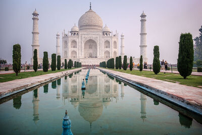 Image of Taj Mahal - Classic View - Taj Mahal - Classic View