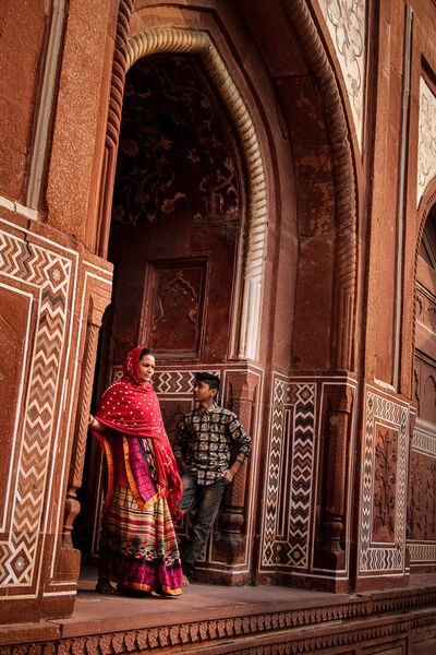India images - Taj Mahal - Kau Ban Mosque