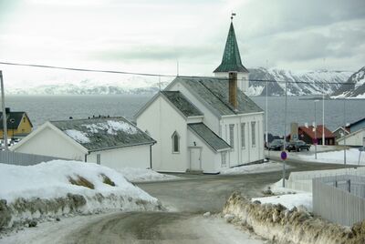 pictures of Norway - Honningsvag Church
