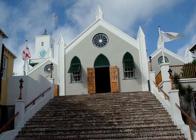 Bermuda pictures - St Peter's Church, St Georges