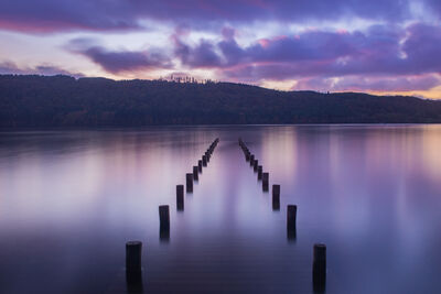 England photo locations - Lake Windermere from Rayrigg Meadow
