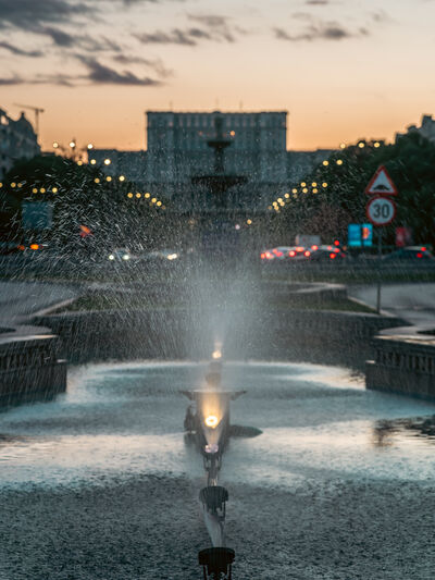 images of Romania - Piata Unirii Fountains