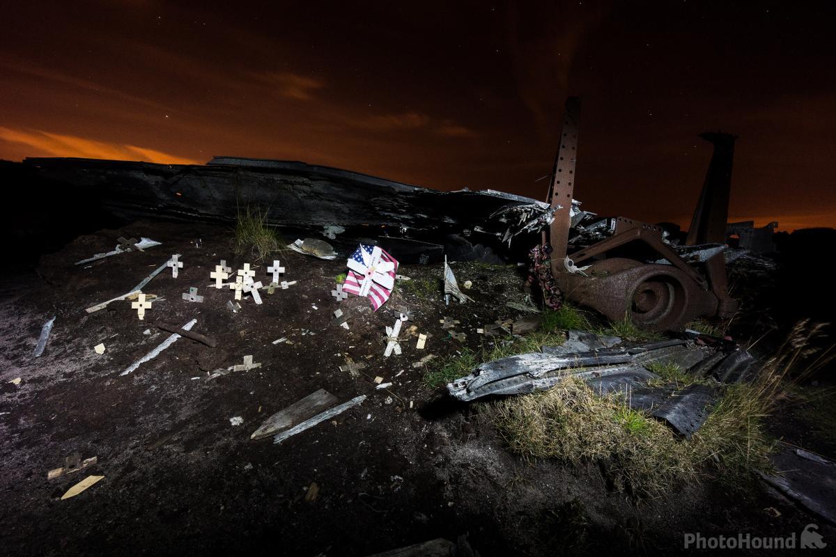 Image of Superfortress Crash Site by James Grant