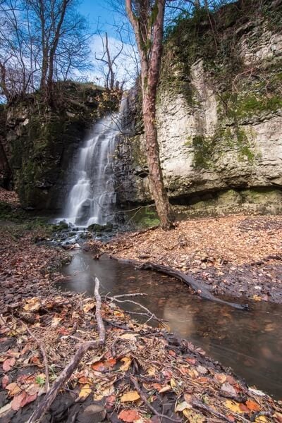 Swallet Waterfall Autumn