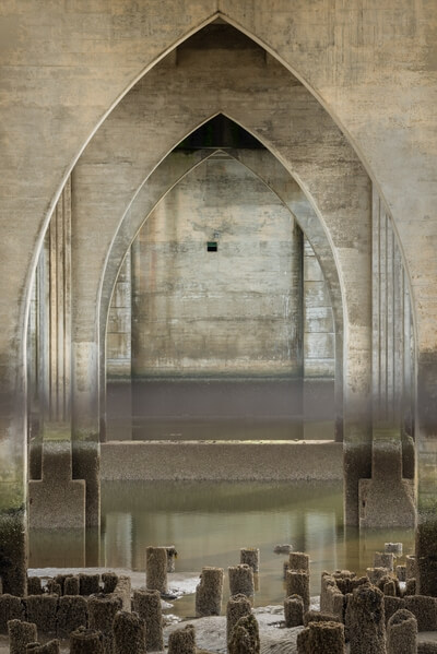 Siuslaw bridge arches