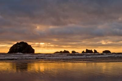 images of Oregon Coast - Bandon Beach
