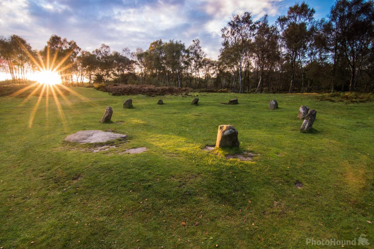 Image of Nine Ladies Stone Circle by James Grant