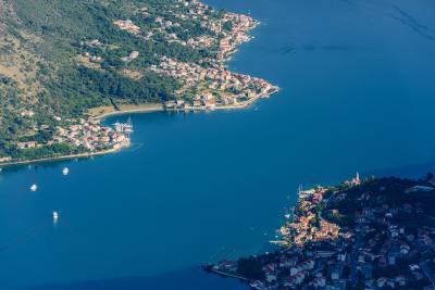 pictures of Coastal Montenegro - Bay of Kotor Sunset 