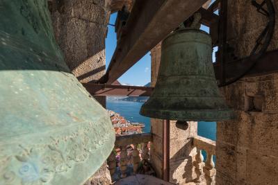 images of Coastal Montenegro - Perast Belltower 