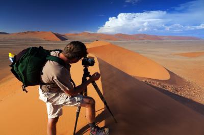 Namibia photo locations - Atop Dune 45