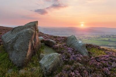photo spots in North Yorkshire - Beamsley Beacon, Wharfedale