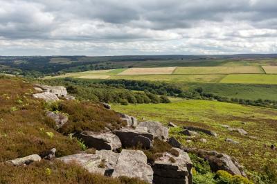 pictures of The Yorkshire Dales - Slipstone Crags, Colsterdale