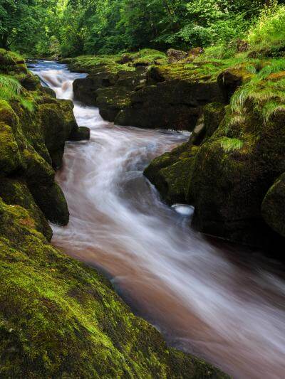 photo locations in The Yorkshire Dales - The Strid, Wharfedale