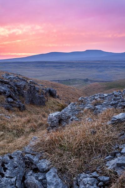 pictures of The Yorkshire Dales - Moughton Scar, Crummack Dale