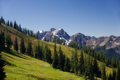 photography locations in North Cascades - Harts Pass