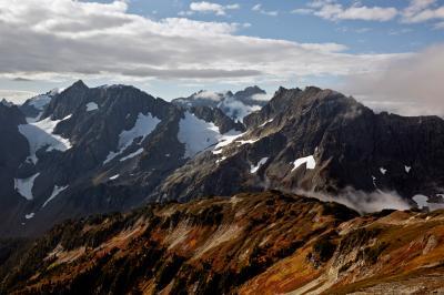 images of North Cascades - Cascade Pass and Sahale Arm