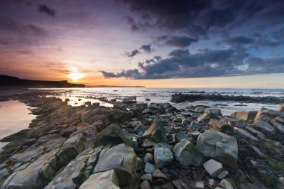 pictures of Somerset - Kilve Beach
