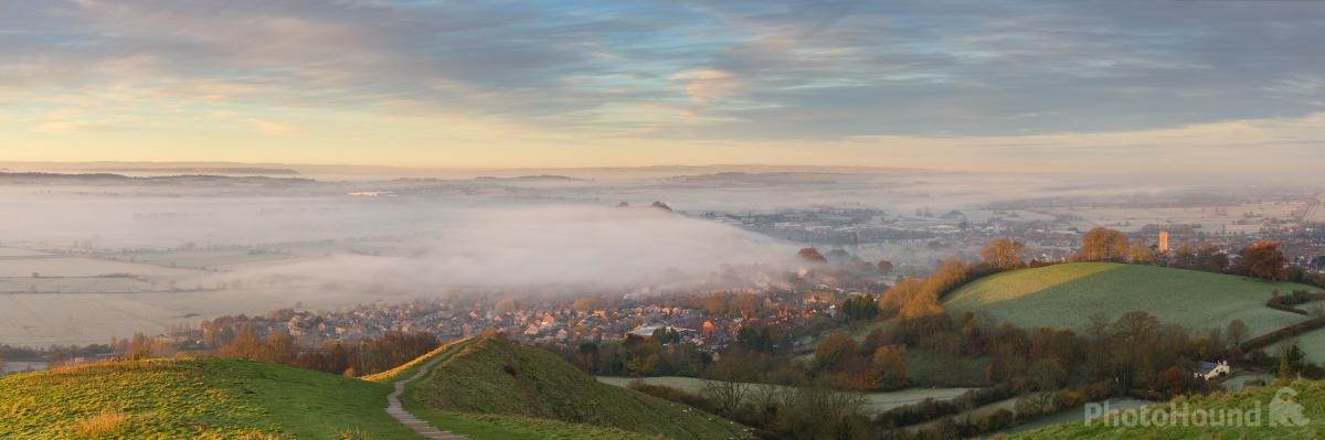 Image of View from Glastonbury Tor by Esen Tunar