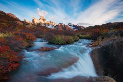 pictures of Patagonia - EC - The Secret Waterfall