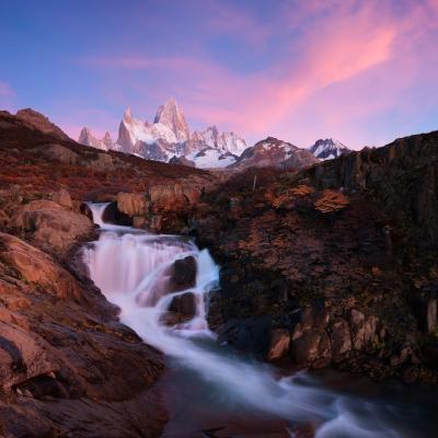 pictures of Patagonia - EC - The Secret Waterfall