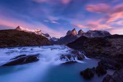 pictures of Patagonia - Torres Del Paine, Salto Grande