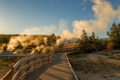 photo spots in Yellowstone National Park - Fountain Paint Pots (FPP) General