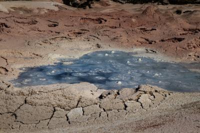 photo locations in Yellowstone National Park - FPP - Fountain Paint Pots 