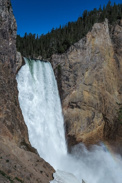 Lower Yellowstone Falls, from Uncle Tom’s Trail